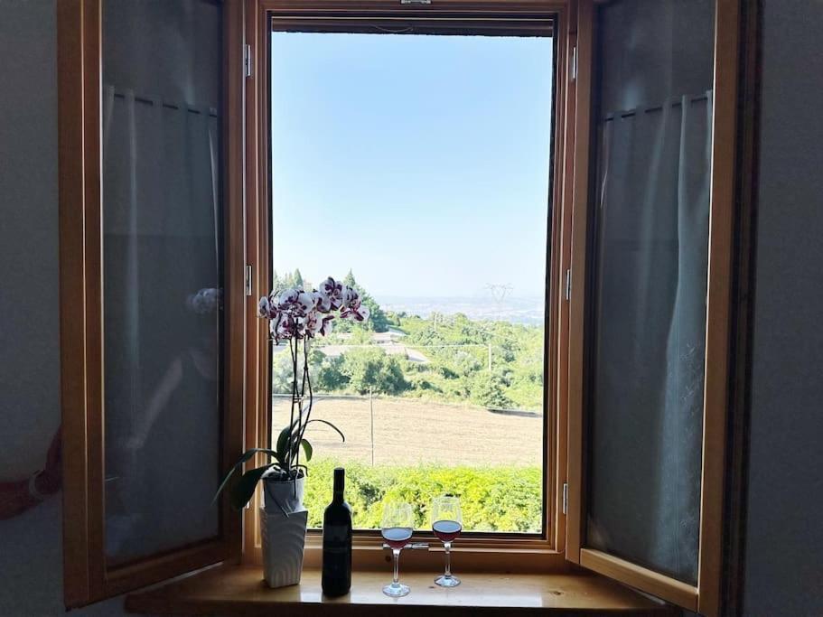 Casale Di Valle Mora San Gimignano Bagian luar foto